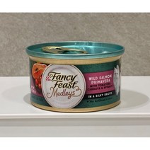 팬시피스트 엘레강트메들리 프리마베라 연어 고양이 캔, 6개입, 85g