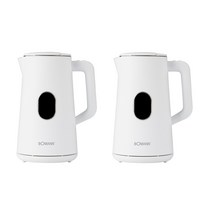 1+1 보만 1.5L 분유포트 전기포트 보온포트 커피 티 무선 포트 WK5180W 64004, WK5180W 1+1