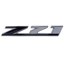 카포카 쉐보레 Z71 4X4 오프로드 엠블럼 스티커 뱃지 (2021 리얼 뉴 콜로라도), 04.Z71 실버블랙