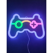 led 디스플레이 네온 pc방 노래방 파티룸 컬러 주변 조명 벽 장식 야간, I