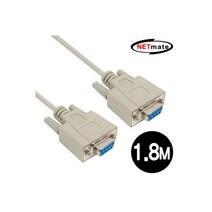 (NETmate) NMC-SFF18 Null Modem 케이블 1.8m