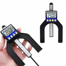 0.01MM 단위 높이 깊이측정 2IN1 LCD 디지털게이지, 단품