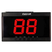 EY-2001 이지콜 무선 호출벨 수신기 식당 주문 테이블 비상 벨