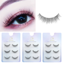 [1+1+1] 하나 사면 2개 더! (역대급 할인) 3D속눈썹03 셀프속눈썹연장 아이래쉬 인조속눈썹 (풀 미포함)