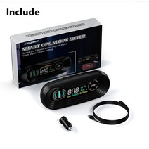 자동차 헤드업 디스플레이 car hud geyiren p18 헤드 업 4x4 경사계 오프로드 gps 트래커 속도계 그라디언트 미터 모든 용 자동 도구