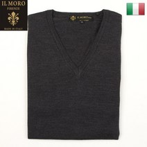 [IL MORO FIRENZE]일모로 피렌체 이태리 직수입명품 100%모 순모 울 니트 브이넥(V-NECK) 티 2515 [가을 겨울]