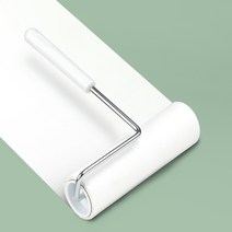 올리 사선컷팅 테이프 클리너 롤러, 화이트
