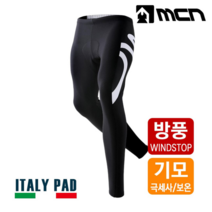 MCN MCN 겨울자전거바지 모노크롬 방풍기모바지, L