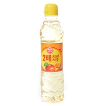 2배사과식초, 단일속성, 없음