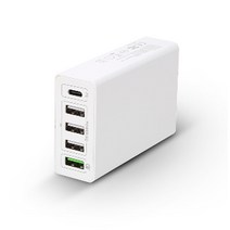 넥스트 NEXT-QTC605 QC3.0 5포트 USB C타입 초고속 충전기 60W 충전기-유선멀티충전기, 선택없음, 선택없음