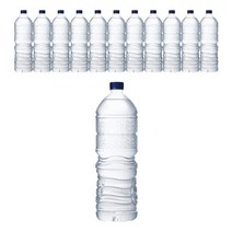 강원평창수 무라벨 2L 12개 -인증