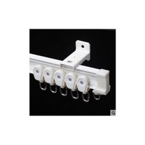 병원커튼 곡선커튼레일 탈의실 천장 커튼레일 레일 비드 커튼 로드 로마 바 창문 발코니 트랙 부드러운 곡선 슬라이드 액세서리, side installation, 5 meter