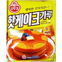 핫케익 가루 오뚜기 1kg 팬케익 파우더 믹스 업소용, 1