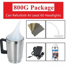 헤드라이트복원 headlight polisher car polish 연마 유리복원제, 키트 2