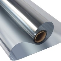 시트지 yajing 편도 거울 필름 가정용 자체 접착 유리 스티커 반사 개인 정보 보호 창 색조 열 제어 태양열 필름 장식, 은-은, 80x500cm