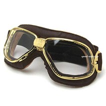 nannini Biker GOGGLE(난니니 바이커 고글) BROWNGOLD × ANTI FOG CLEAR