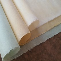 옻칠한지 민화지 옻칠포수한지 민화한지 민화용순지, 청색