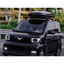레이 모닝 캐스퍼 미니 루프박스 캐리어 경차 캠핑용, 350L 크로스바가 있는 3색, 1개