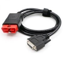 cdp 플레이어 씨디피 휴대용 playerLED 빛을 가진 OBD 케이블 vd ds150e를위한 백색 또는 빨간 obd2 tcs cd, [02] new shell obd cable