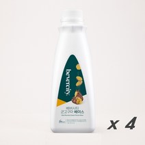 세미 군고구마 고구마라떼 시럽 1kg x 4개 액상시럽 고구마베이스