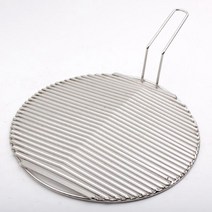 초벌구이석쇠 석쇠판 석쇠 구이판 바베큐 그릴판 고기판 원형 380mm, 상품선택