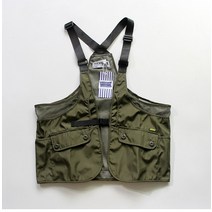 남자니트조끼 일본스타일 복고 19FW기능 멜빵 조끼 남