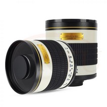 500mm f/6.3 MF 망원 미러 렌즈 + 2x 텔레컨버터 = 1000mm 니콘 캐논 소니 DSLR 카메라 및 매크로 4/3 미러리스 카메라 용, [06] Fuji