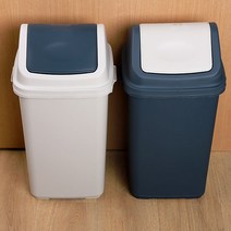 리빙패밀리 에이스 다용도 쓰레기통 30L, 네이비, 1개