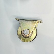 50mm 아연도금 V형 금속바퀴_1P 교체 도르래 앵글바퀴