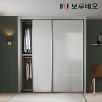 [보루네오] 10cm 샤인 슬라이딩 작은방 붙박이장 맞춤가구 슬라이드 5자 6자 7자, 상세 설명 참조