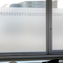 유리 창문 그래픽 시트지 반투명 안개 시트지 47, 가로 90cm X 세로 110cm