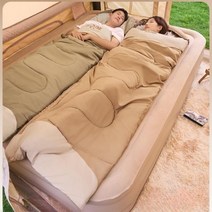 혹한기 오리털침낭 패딩 커플 여름침낭, 1kg 흑색, 1개