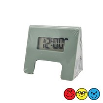 이케아 KUPONG 쿠퐁 탁상시계 알람시계 그린 4x6cm 알람전자시계 탁상전자시계