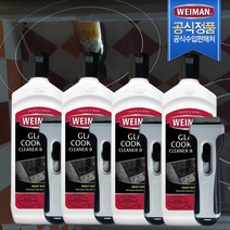 와이만 인덕션 전기렌지 청소 광택 헤비더티 클리너+스크래퍼 증정, 4개, 283ml