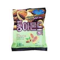 통아몬드 90g X 5 아몬드 크런치 캔디 사탕 간식 과자, 5개