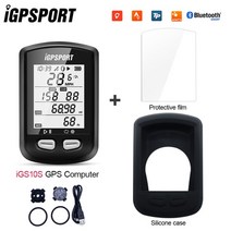 자전거 속도계 마운트 자전거용품 igpsport igs10 s bsc100s gps 지원 컴퓨터 igpsport 10s 도로mtb 무선 주행 거리계, igs10s 세트 1