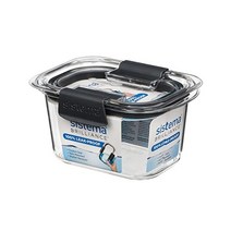 시스테마 브릴리언스 식품 보관 용기 2l 투명/회색, 380 ml
