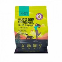 벅스펫 벅스독 오리지널1.2kg 저알러지사료 동물사료 강아지영양사료 애완견 강아지밥