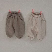 미니로브 절개조거팬츠