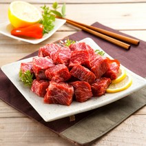 맛나원 미국산 척아이롤 국거리 (냉장/냉동), 1개, 냉장 국거리 600g