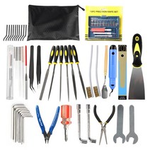 디버링 도구 키트 조각 칼 DIY 3D 프린터 액세서리 모델 파일 커터 스크레이퍼 재료 제거, 01 KIT 2