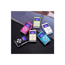 패션 플러그인 MP3 스크린 금속 알루미늄 쉘 스포츠 Mp3 휴대용 고품질 워크맨 음악 플레이어, 금