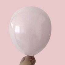 생일파티이니셜풍선 마카 용풍선 캔디 색 10 인치 인싸템 라텍스 멜란 아치형문 결혼 장식 4858358575, 옅은 회홍색 50 개입