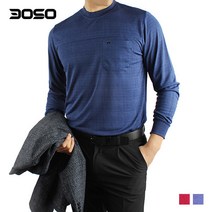 [삼공오공] 남성 중년남성의류 S/S 긴팔 라운드티셔츠