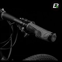 락브로스 자전거 핸들 그립 손잡이 리자드 충격흡수, 그린 RB-BT1802, 1개