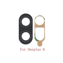 아이폰 렌즈 스마트폰 Oneplus 6T 6 5T 5 3T 3 카메라 유리 렌즈 교체 수리 부품에 2pcs 다시 후면, 02 For Oneplus 6