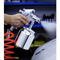 사타건 자동차 판금 페인트 스프레이 건, F-75S 하부 냄비 1.5 구경, 1개