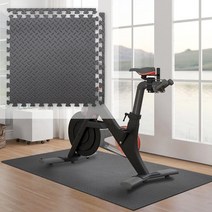 소리안나 소프트 홈짐 헬스매트 60cm 6장세트/홈트/홈트레이닝/실내자전거/런닝머신/안마의자/충격방지매트, 홈짐60cm 다크그레이