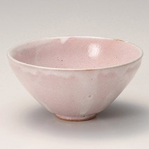 다도 전통 차주전자 용품 핑크 시노 중증 말차 사발φ13 x 6.5 cm 말차 사발 카구라자카 여관 다과회 일식 차저 일본직배송
