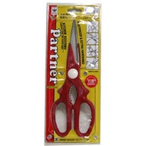 일제 파트너 니켄 톱니 가위 주방(230mm)용품 다기능커팅 컷팅, 단품, 단품